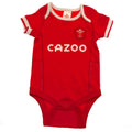 Rot-Schwarz - Side - Wales RU - Bodysuit für Baby (2er-Pack)