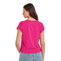 Hibiskus-Rosa - Back - TOG24 - "Andrea" T-Shirt für Damen