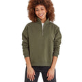 Khakigrün - Side - TOG24 - "Caldene" Sweatshirt für Damen