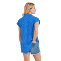 Mykonosblau - Back - TOG24 - "Alston" Hemd für Damen Kurze Ärmel