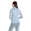 Eisblau - Back - TOG24 - "Pearson" Fleece-Oberteil mit kurzem Reißverschluss für Damen