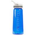 Blau - Back - Trespass Vatura Tritan Sport Wasserflasche