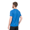 Electric-Blau - Side - Trespass Herren Harland Active DLX T-Shirt, kurzärmlig