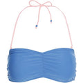 Blau - Front - Trespass Damen Linien Bandeau Bikini Top