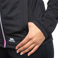 Schwarz - Pack Shot - Trespass Womens-Damen Teegan Reißverschluss Aktiv Top