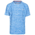 Hellblau meliert - Front - Trespass Herren Gaffney Active T-Shirt