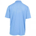 Blau meliert - Back - Trespass Herren Maraba Active Polo Shirt
