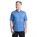 Blau meliert - Side - Trespass Herren Maraba Active Polo Shirt