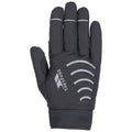 Schwarz - Front - Trespass Unisex Crossover Handschuhe, 1 Paar