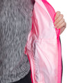 Neonpink - Lifestyle - Trespass Damen Beaming Packaway-Jacke, Neonfarben