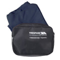 Marineblau - Front - Trespass Soaked Sport-Handtuch, antibakteriell