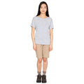 Denim gestreift - Back - Trespass Damen T-Shirt Inca mit V-Ausschnitt, kurzärmlig