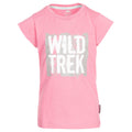 Flamingo-Rosa - Front - Trespass - "Arriia" T-Shirt für Mädchen kurzärmlig