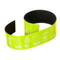 Neonfarben - Front - Trespass Snapper Neon-Handgelenkbänder, 2 Stück