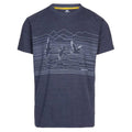 Mitternachtsblau meliert - Front - Trespass - "Duck Bay" T-Shirt für Herren