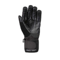 Schwarz - Back - Trespass - Herren-Damen Unisex Handschuhe "Sidney", Leder-Handfläche, Schneesportarten