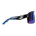 Schwarz-Blau - Side - Trespass - Herren-Damen Unisex Sonnenbrille "Robbie"