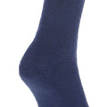 Marineblau - Side - Trespass Unisex Tech Ski-Socken mit Merinowolle