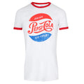 Weiß-Rot - Front - Pepsi - "Ice Cold" T-Shirt für Damen