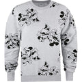 Grau-Schwarz - Front - Disney - Sweatshirt für Damen