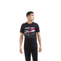 Schwarz-Weiß-Pink - Back - Knight Rider - T-Shirt für Herren
