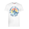 Weiß - Front - Jaws - "Amity Surf Shop" T-Shirt für Herren