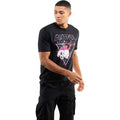 Schwarz-Pink-Weiß - Lifestyle - Deadpool - T-Shirt für Herren