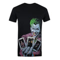Schwarz - Front - The Joker - "Full House" T-Shirt für Herren