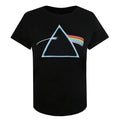 Schwarz - Front - Pink Floyd - "Dark Side" T-Shirt für Damen