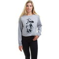 Grau - Lifestyle - Disney - Kurzes Sweatshirt für Damen