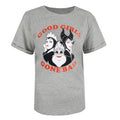 Grau meliert - Front - Disney - "Good Girls Gone Bad Villians" T-Shirt für Damen