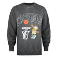 Schwary - Front - Garfield - "Nothing But Net" Sweatshirt für Damen