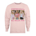Blassrosa - Front - Mean Girls - "Pink Wednesdays" Sweatshirt für Damen