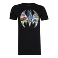 Schwarz - Front - Batman - T-Shirt Logo für Herren