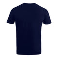 Marineblau-Rot - Back - Captain America - T-Shirt für Herren