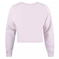 Lavendel - Back - Disney - "Amour" Sweatshirt kurz geschnitten für Damen