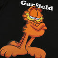 Schwarz - Side - Garfield - "Smug" T-Shirt für Damen