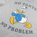 Grau - Side - Disney - "No Pants No Problem" Sweatshirt für Damen