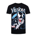 Schwarz-Blau-Weiß - Front - Venom - "Antihero" T-Shirt für Herren