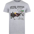 Grau - Front - National Parks - "Grand Canyon" T-Shirt für Herren