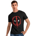 Schwarz - Side - Deadpool - T-Shirt für Herren