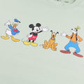 Salbei - Side - Mickey Mouse & Friends - "Line Up" Sweatshirt für Damen
