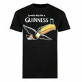 Schwarz - Front - Guinness - "Lovely Day" T-Shirt für Herren