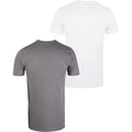 Weiß-Grau - Back - Guinness - T-Shirt für Herren (2er-Pack)