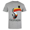 Grau - Front - Guinness - T-Shirt für Herren
