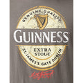 Anthrazit - Back - Guinness - T-Shirt für Herren