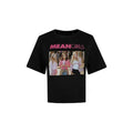 Schwarz - Front - Mean Girls - "Group" kurzes T-Shirt für Damen