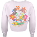Lavendel - Back - Disney - Kurzes Sweatshirt für Damen
