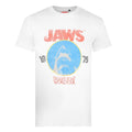 Weiß - Front - Jaws - "World Tour" T-Shirt für Herren