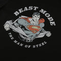 Schwarz - Side - Superman - "Beast Mode" T-Shirt für Herren